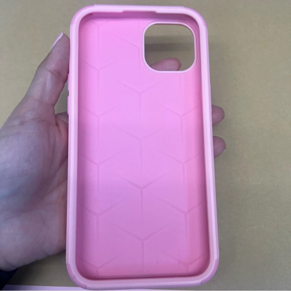 Pink iPhone 15 plus case strong #iphonemaxcase